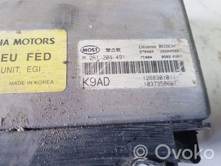 KIA Clarus Calculateur moteur ECU M261204491