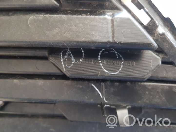 Toyota RAV 4 (XA50) Grille calandre supérieure de pare-chocs avant 531120R120