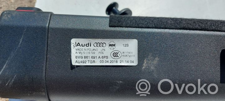 Audi A4 S4 B9 Plage arrière couvre-bagages 8W9861691