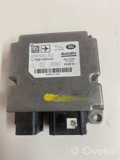 Jaguar XJ X351 Airbag control unit/module FH2214D374AC