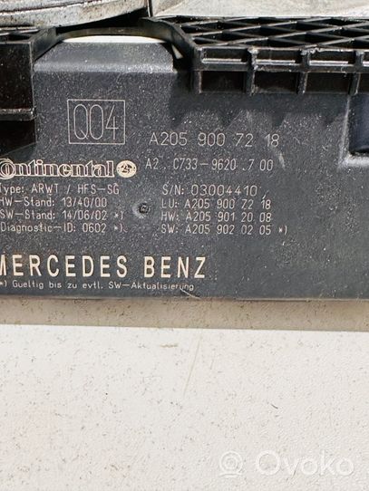 Mercedes-Benz GLC X253 C253 Гидроцилиндр задней крышки A2059007218