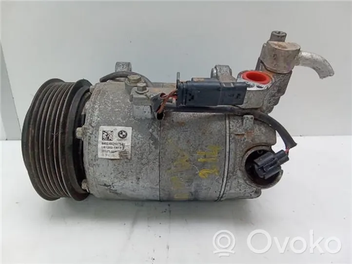 BMW X4 F26 Ilmastointilaitteen kompressorin pumppu (A/C) 6452682687901