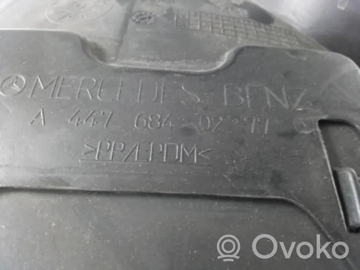 Mercedes-Benz Vito Viano W447 Rivestimento paraspruzzi passaruota anteriore A4476840277