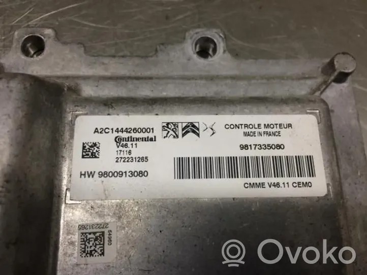 Citroen C3 Calculateur moteur ECU 