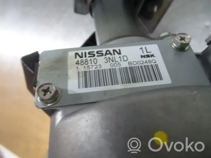 Nissan Leaf I (ZE0) Poignée / levier de réglage volant 