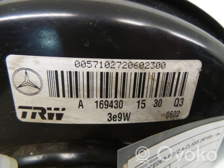 Mercedes-Benz A W169 Stabdžių vakuumo pūslė 