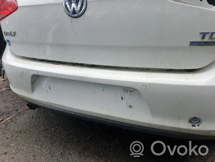Volkswagen Golf VII Traversa di supporto paraurti posteriore 
