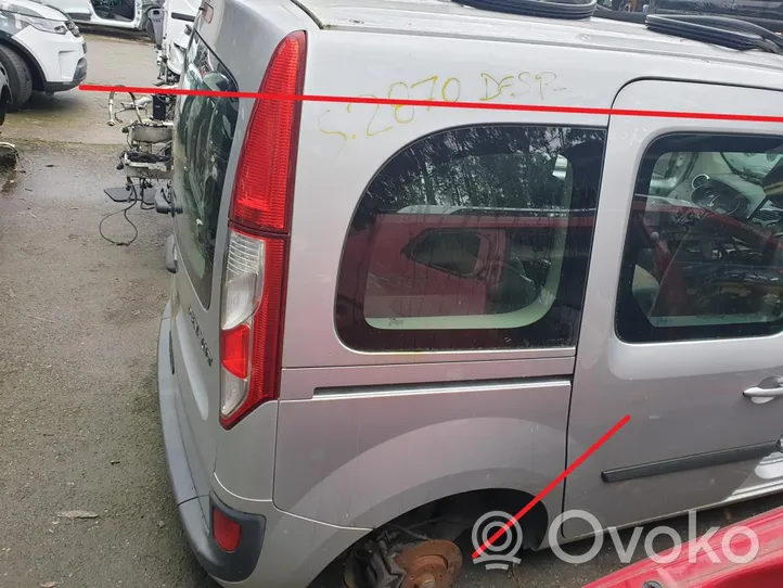 Renault Kangoo II Galinis ketvirtis 