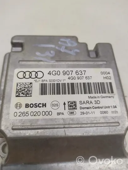 Audi A7 S7 4G ESP (stabilitātes sistēmas) vadības bloks 4G0907637