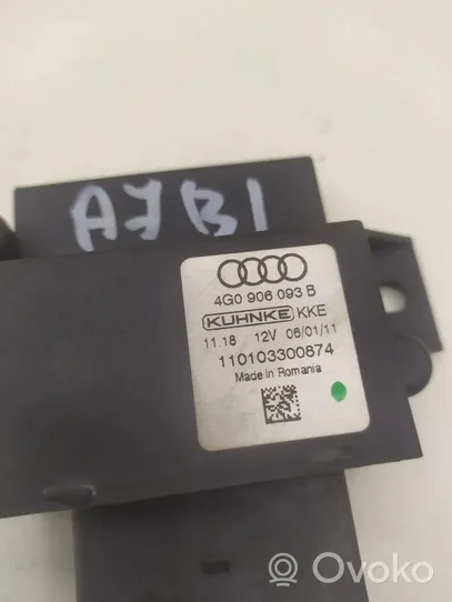 Audi A7 S7 4G Polttoaineen ruiskutuspumpun ohjainlaite/moduuli 4G0906093B