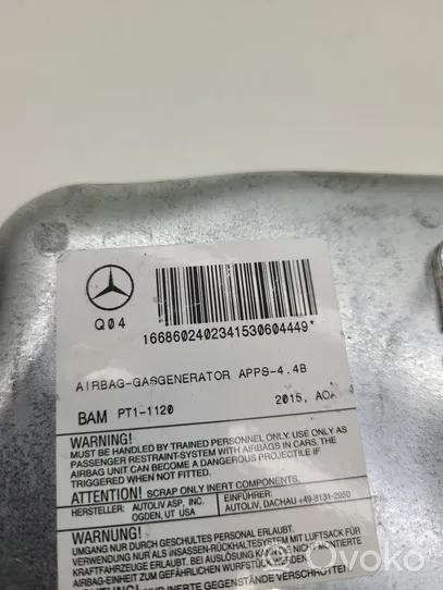 Mercedes-Benz GLE (W166 - C292) Надувная подушка для пассажира 1668602402