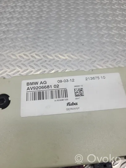 BMW 6 F12 F13 Amplificador de antena aérea 9206681