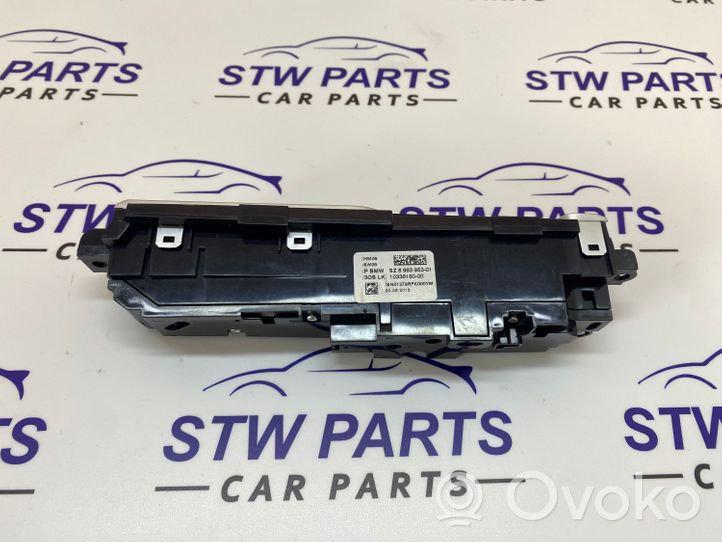 BMW 6 G32 Gran Turismo Unité de commande console centrale 6993953