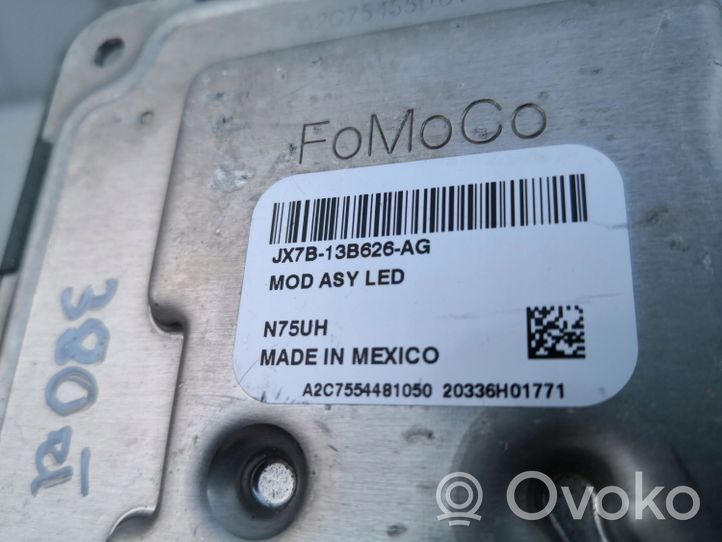 Ford Focus Moduł sterujący statecznikiem LED JX7B13B626AG