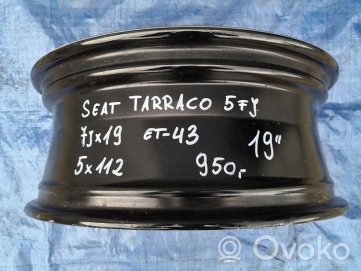 Seat Tarraco Felgi aluminiowe R19 5FJ601025A