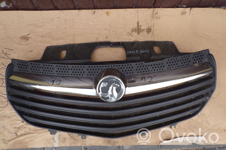 Opel Vivaro Maskownica / Grill / Atrapa górna chłodnicy 