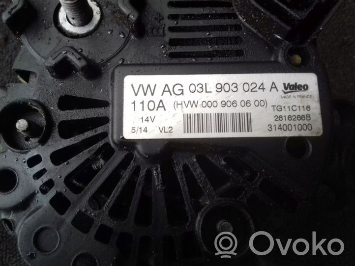 Volkswagen Crafter Generatore/alternatore 03L903024A