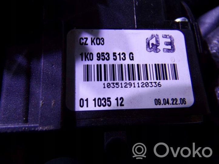 Volkswagen Scirocco Commodo, commande essuie-glace/phare 1K0953513G