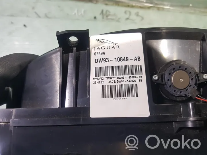 Jaguar XJ X351 Tachimetro (quadro strumenti) DW93-10849-AB