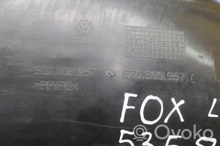 Volkswagen Fox Rivestimento paraspruzzi passaruota anteriore 5Z0809957C