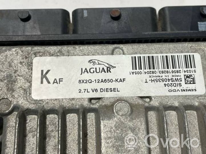 Jaguar XF Calculateur moteur ECU 8X2Q12A650KAF