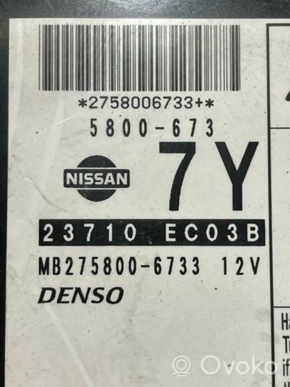 Nissan Navara D40 Otras unidades de control/módulos 23710EC03B