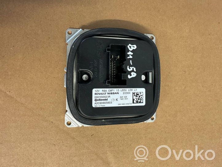 Renault Megane IV Module de contrôle de ballast LED 260556623R