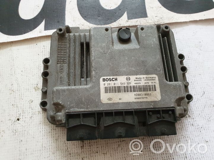 Renault Scenic II -  Grand scenic II Unité de commande, module ECU de moteur 