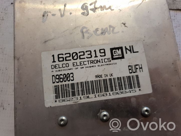 Opel Vectra B Sterownik / Moduł ECU 16202319GM