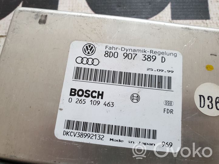 Audi A6 S6 C5 4B Moduł / Sterownik ESP 8D0907389D