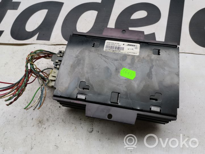 Mercedes-Benz ML W163 Amplificatore A1638200189