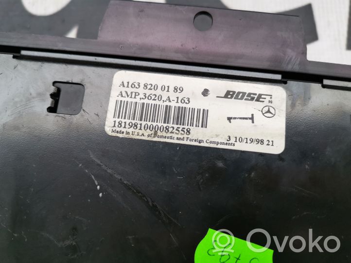 Mercedes-Benz ML W163 Amplificatore A1638200189