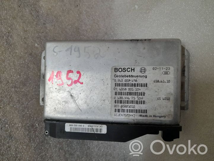 Mercedes-Benz Vito Viano W638 Calculateur moteur ECU A6384462510