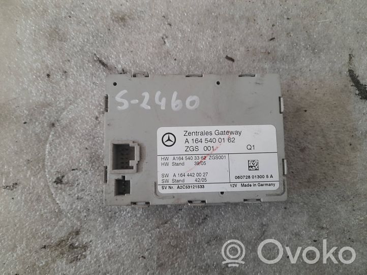 Mercedes-Benz GL X164 Gateway vadības modulis a1645400162