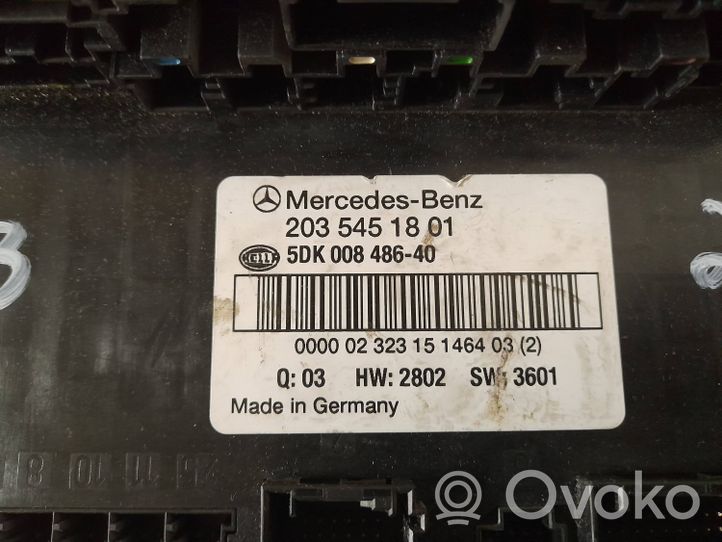 Mercedes-Benz C W203 Sulakerasia A2035451801