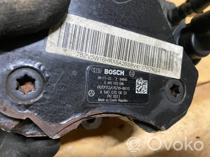 Mercedes-Benz A W169 Pompa ad alta pressione dell’impianto di iniezione a6400700601