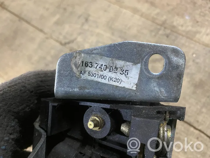 Mercedes-Benz ML W163 Blocco/chiusura/serratura del portellone posteriore/bagagliaio a1637400235