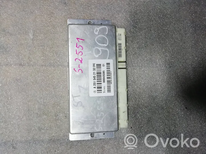 Mercedes-Benz R W251 Suspension control unit/module A2515452132