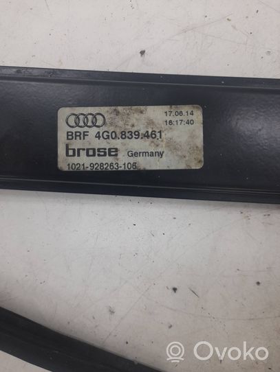 Audi A6 S6 C7 4G Alzacristalli della portiera posteriore con motorino 4G0839461