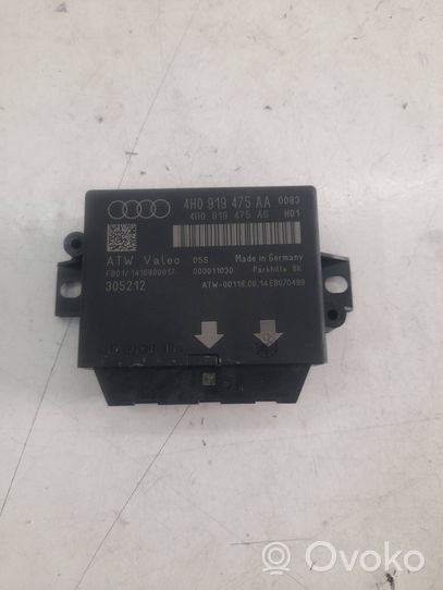 Audi A6 S6 C7 4G Unité de commande, module PDC aide au stationnement 4H0919475AG