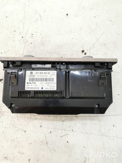 Audi A6 S6 C6 4F Panel klimatyzacji 4F1820043AL