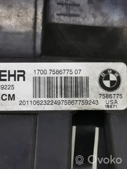 BMW X5 E70 Boczny panel mocowania chłodnicy 7586775
