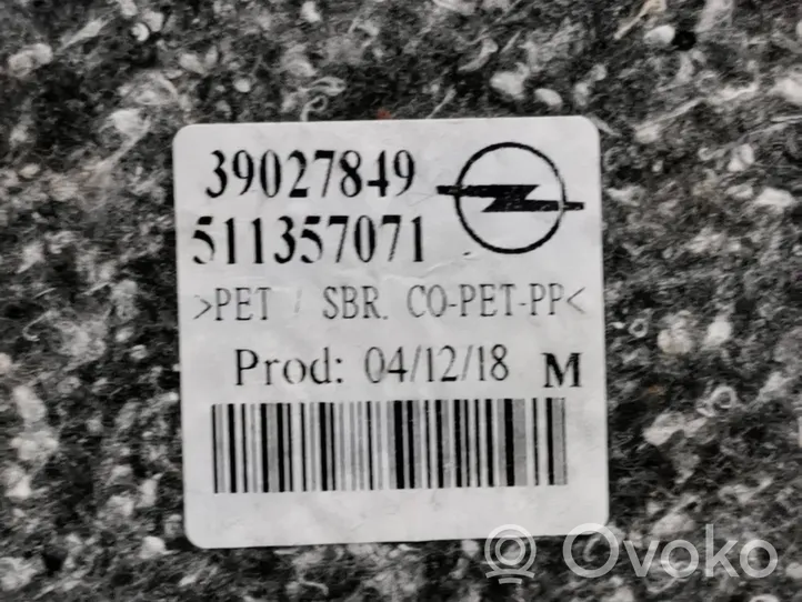 Opel Corsa E Interior carpet 39027849