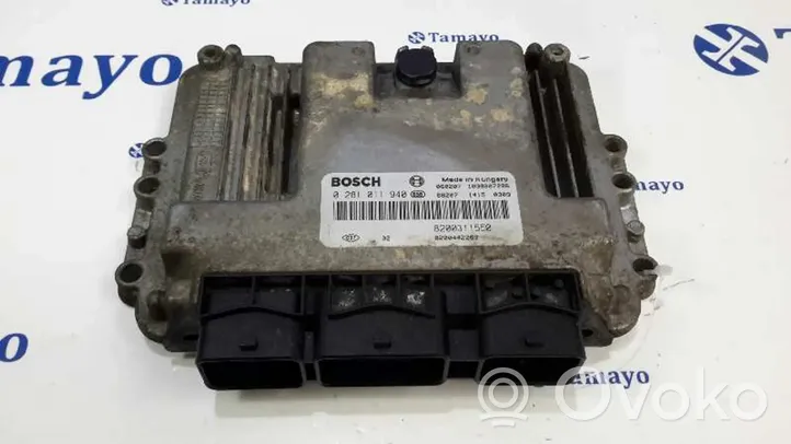 Renault Master II Engine control unit/module 0281011940