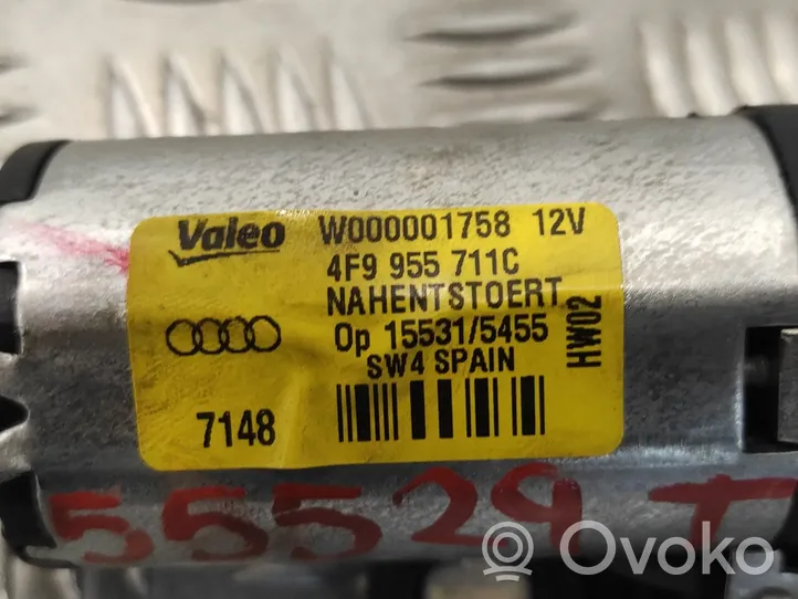 Audi A4 S4 B8 8K Moteur d'essuie-glace arrière W000001758