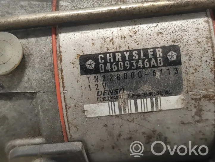 Chrysler Voyager Käynnistysmoottori 04609346AB