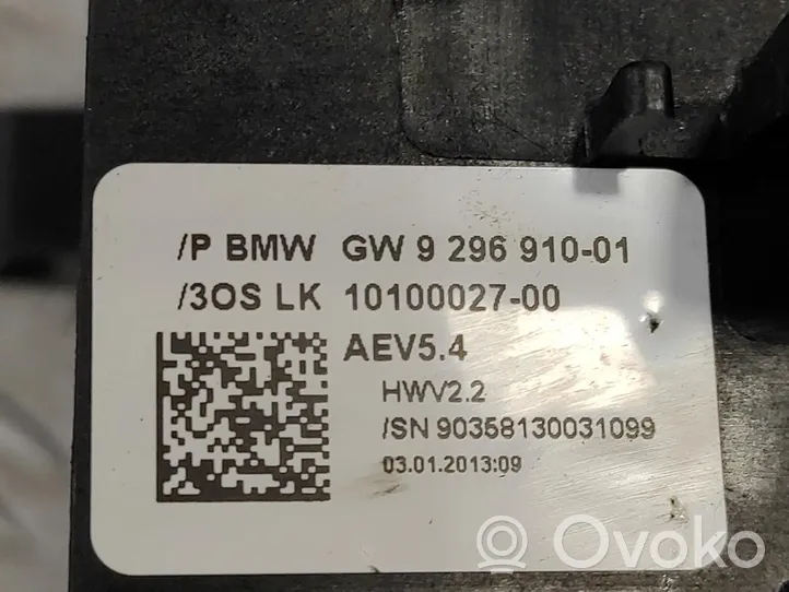 BMW 6 F12 F13 Vaihteenvalitsimen verhoilu 929691001