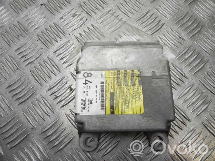 Toyota Avensis T250 Module de contrôle airbag 8917005121