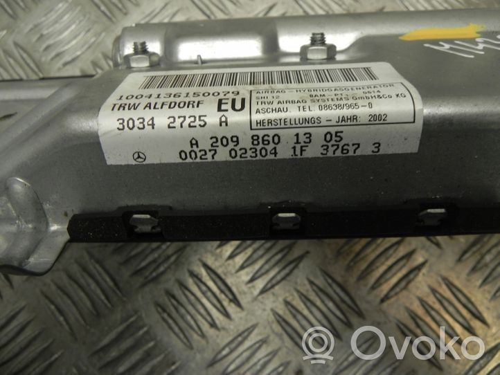 Toyota Yaris Airbag de passager A2098601305