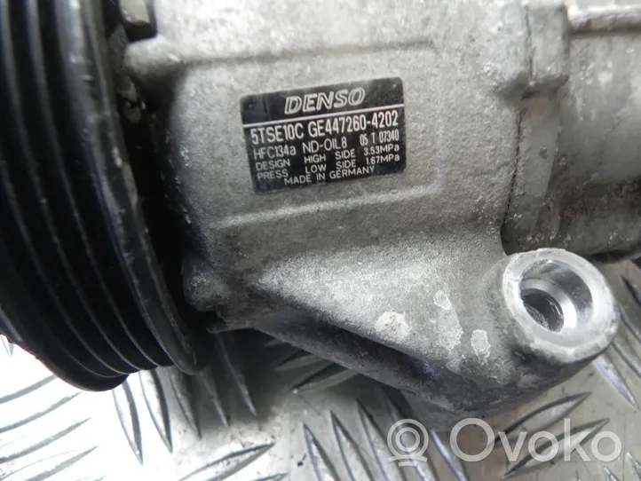 Toyota Yaris Compresseur de climatisation GE4472604202